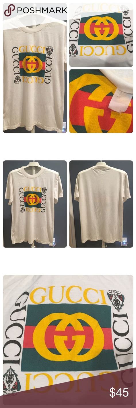 gucci t shirt real|Gucci knockoff shirts.